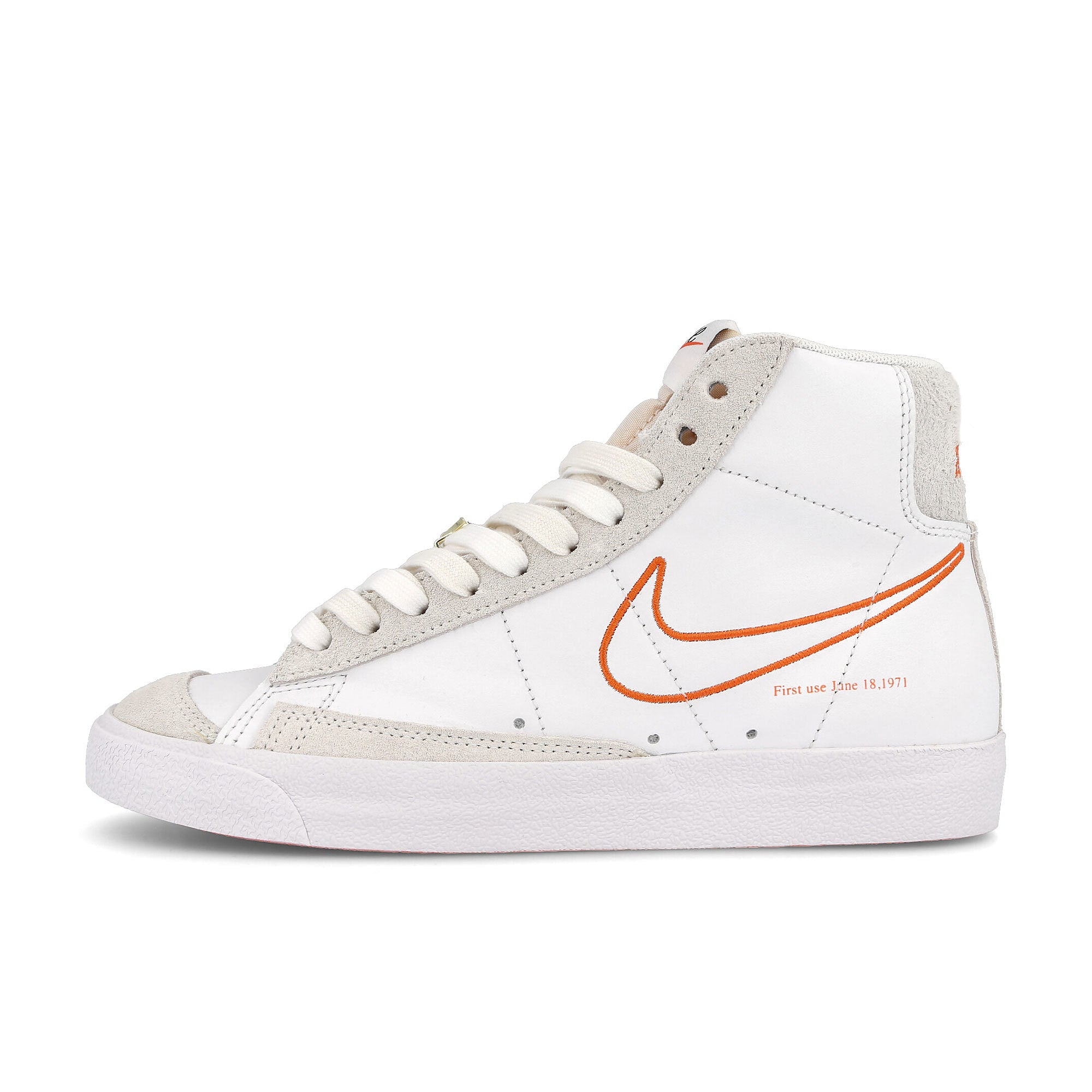 Nike wmns blazer mid ´77 se White / Orange - Summit White - Sail  DH6757 100 | Overkill
