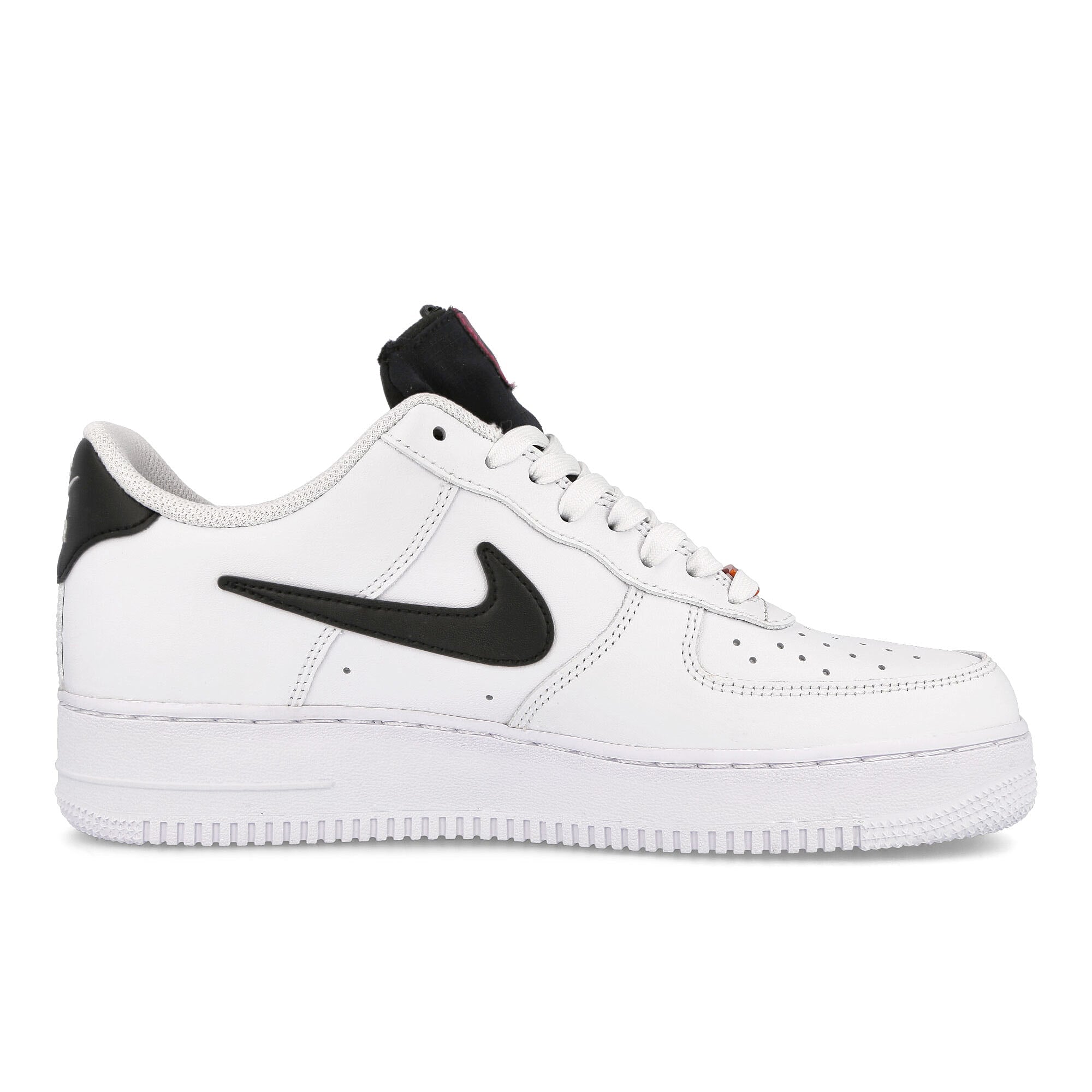 Nike air force 1 07 premium White / Black - Pomegranate - Habanero Red   Material | Overkill