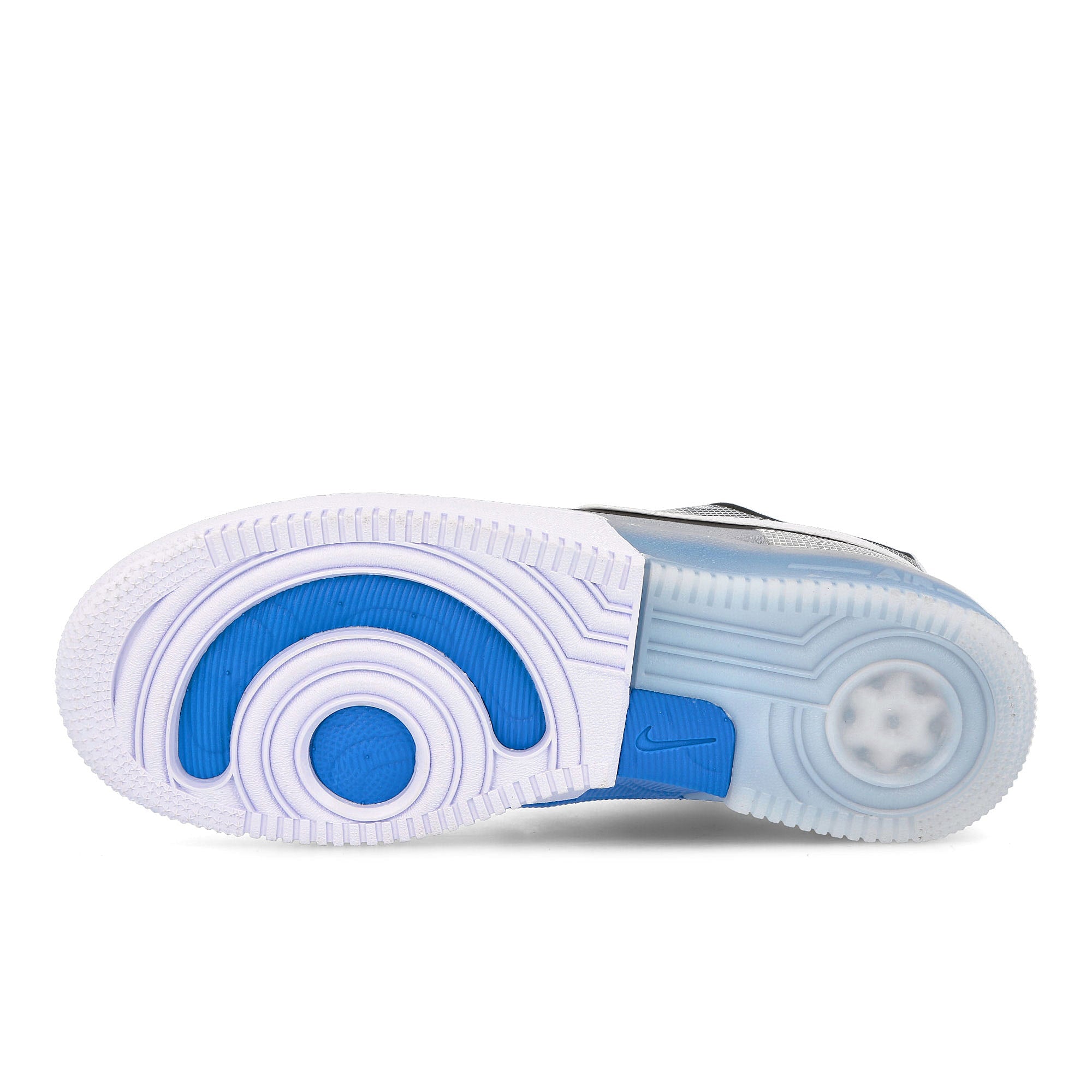 Nike air force 1 react White / White - Light Photo Blue  Detail view 2 | Overkill