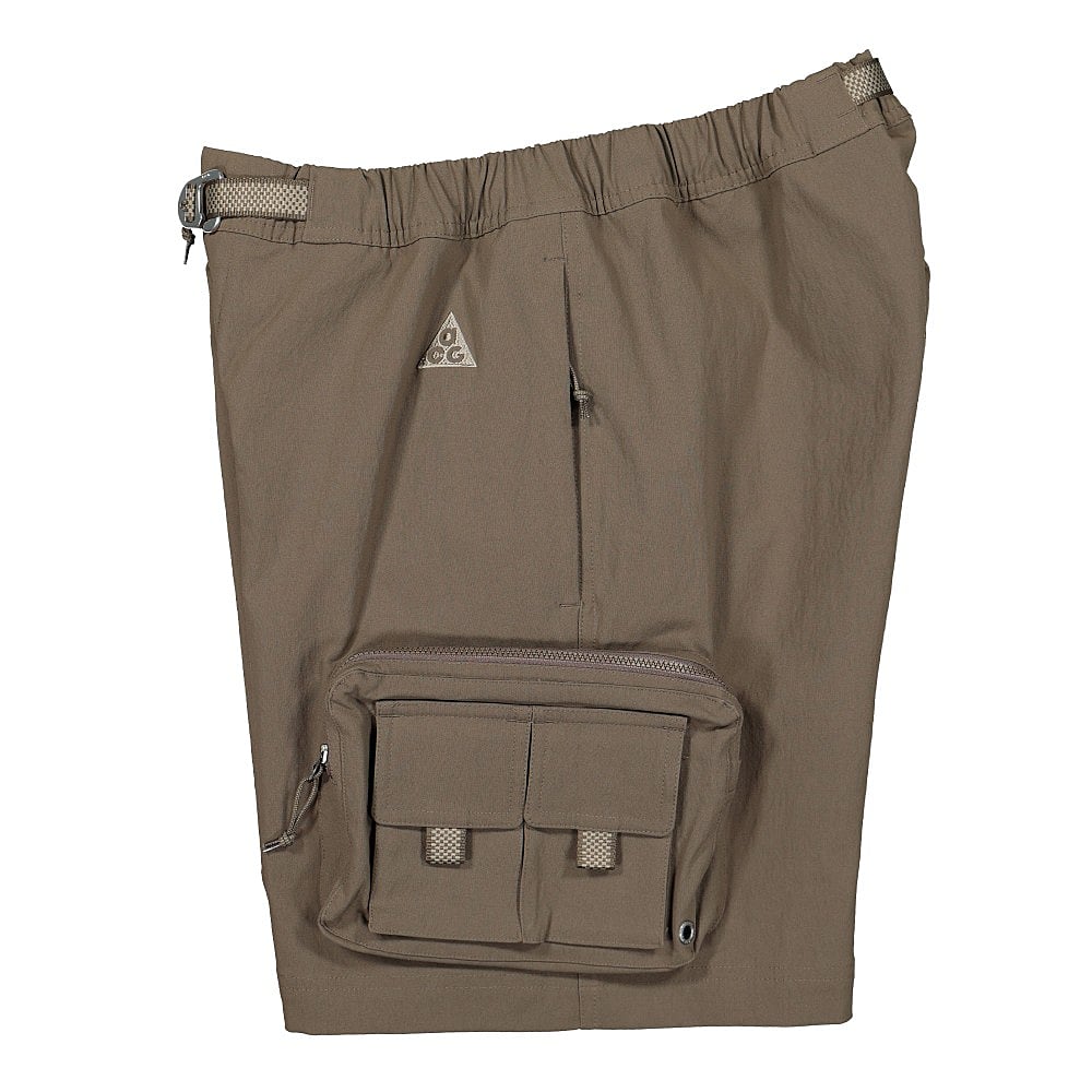 Nike NRG ACG Cargo Short Ironstone Shorts Close-up | Overkill