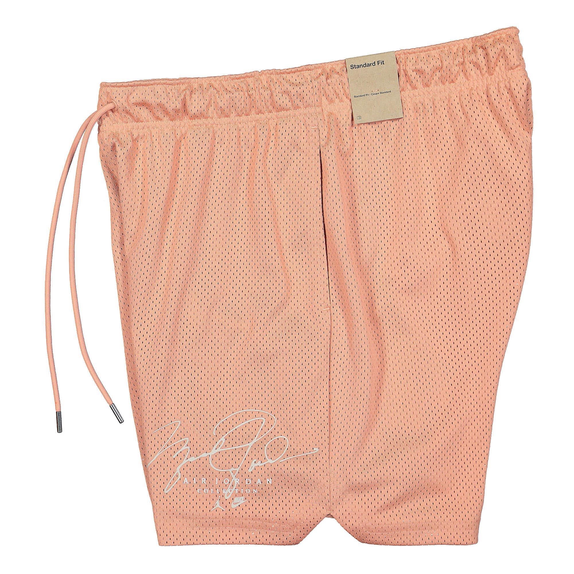Jordan Air Jordan Essentials Mesh Graphic Shorts Light Madder Root Shorts Close-up | Overkill