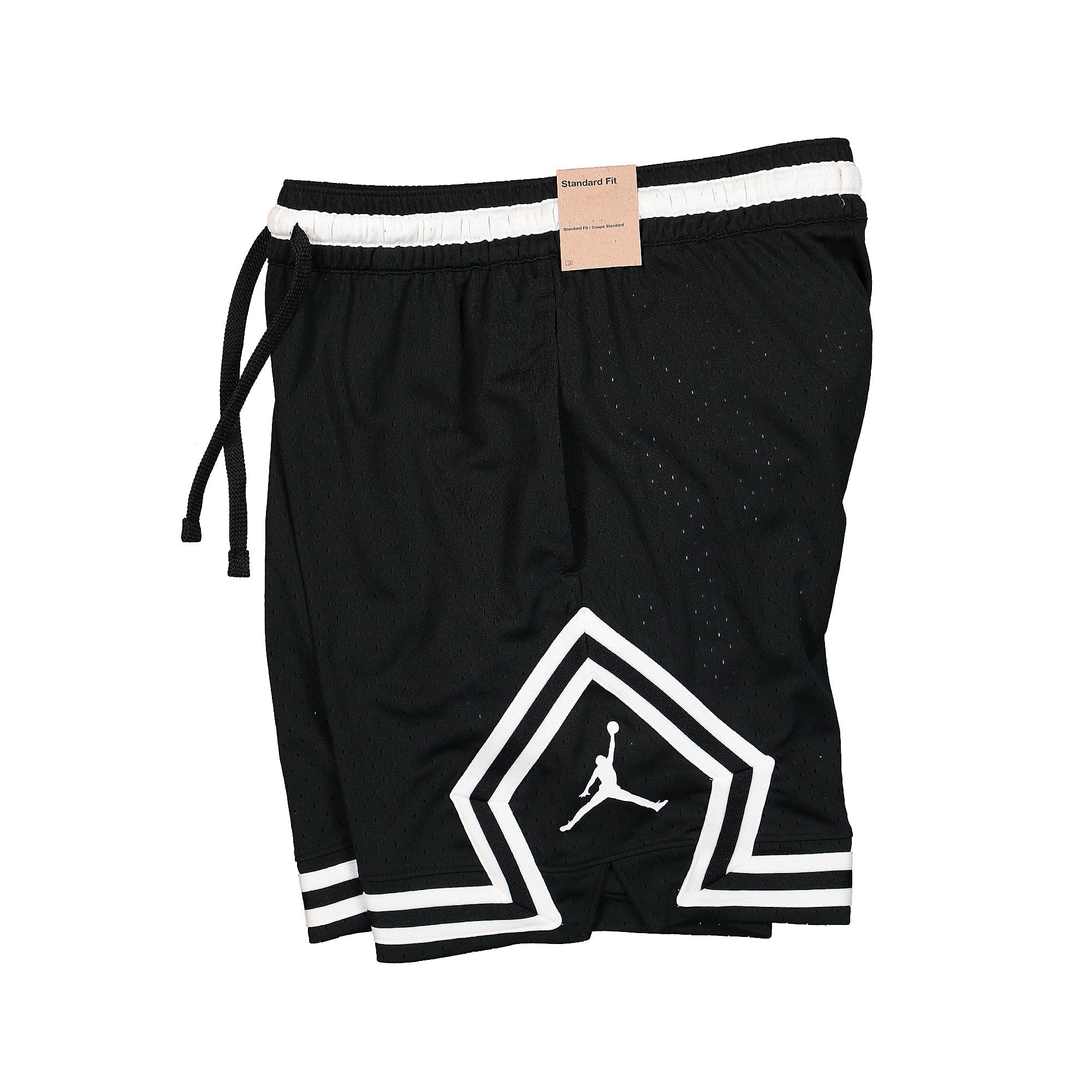 Jordan Air Jordan Dri-FIT Sport Diamond Short Black / Black / White / White Shorts Close-up | Overkill
