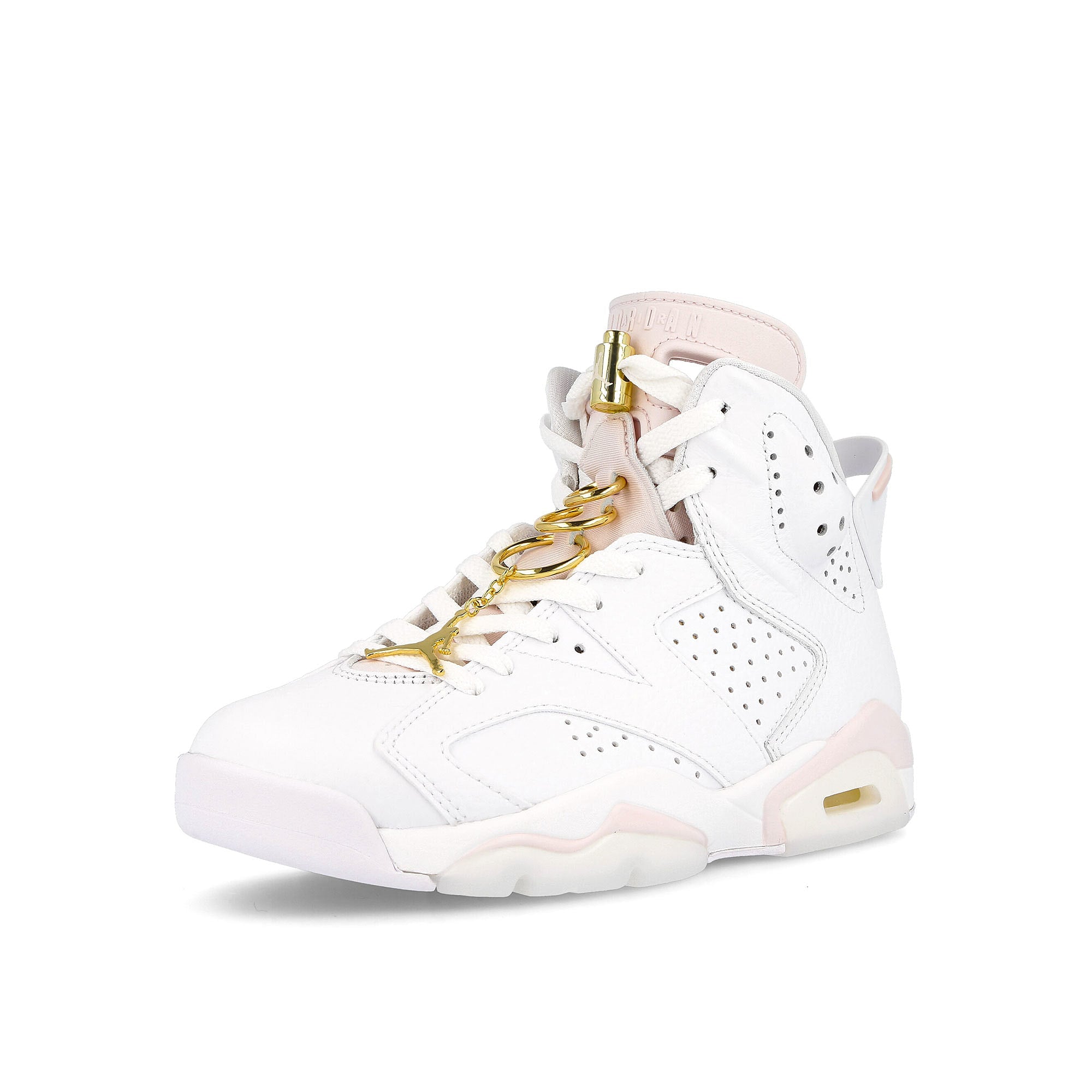 Jordan Wmns Air Jordan 6 Retro White / Metallic Gold - Barely Rose - Sail  Detailfoto | Overkill