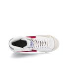 Nike blazer mid 77 se gs White-Gym Red - Light Smoke Grey - Phantom Mid Top Sneakers  Detailfoto | Overkill