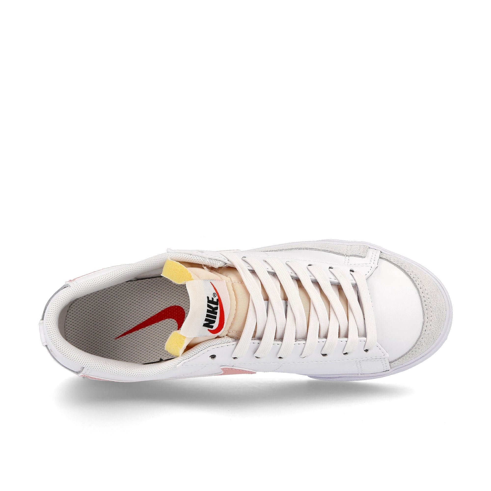 Nike wmns blazer low platform White / Pink Glaze - Summit White - Black  Detail view 1 | Overkill