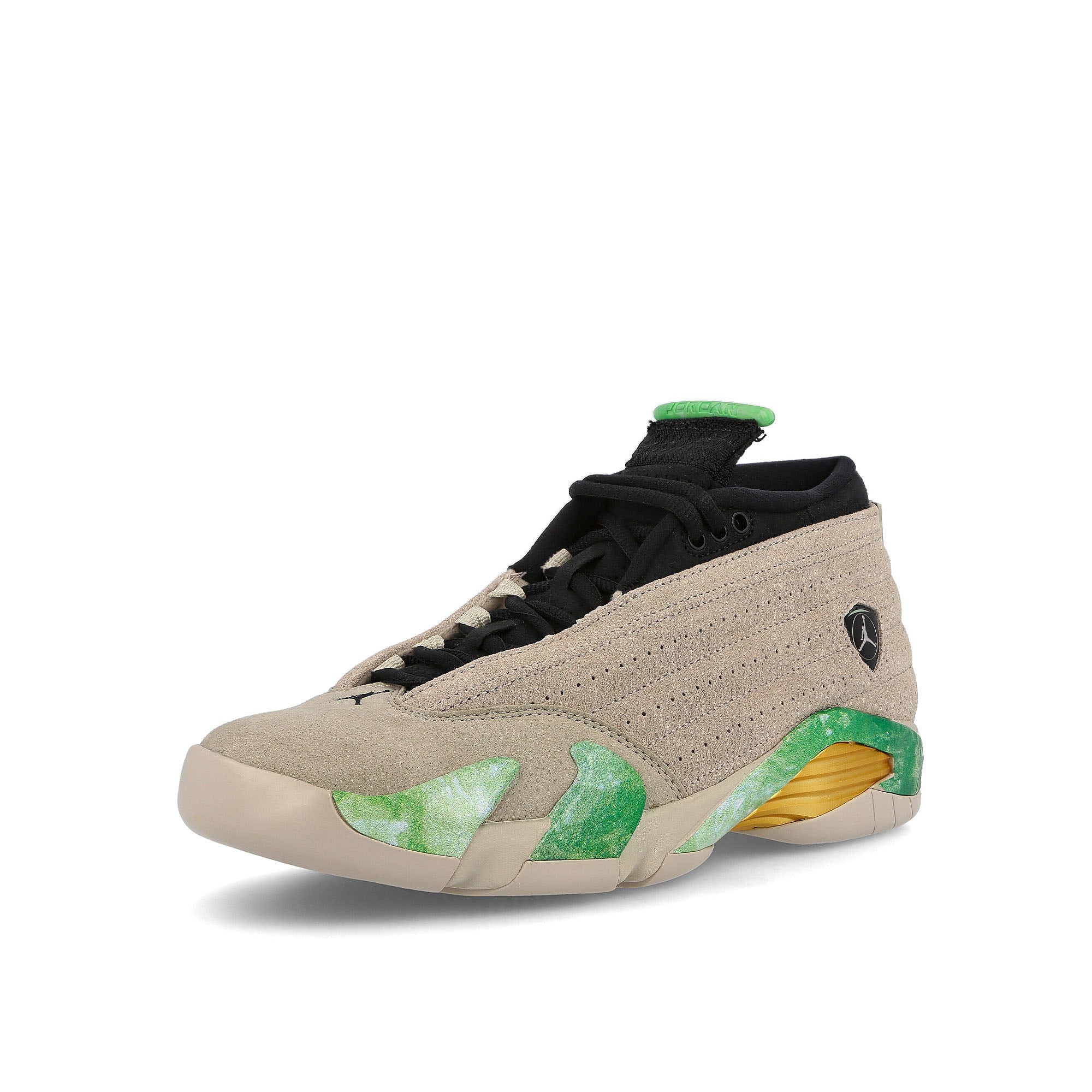 Jordan Aleali May x Wmns Air Jordan 14 Retro SP Light Sand / Light Sand - White - Black  Detailfoto | Overkill