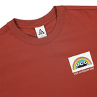 Nike NRG ACG SS Flag Tee Redstone T-Shirts Close-up | Overkill