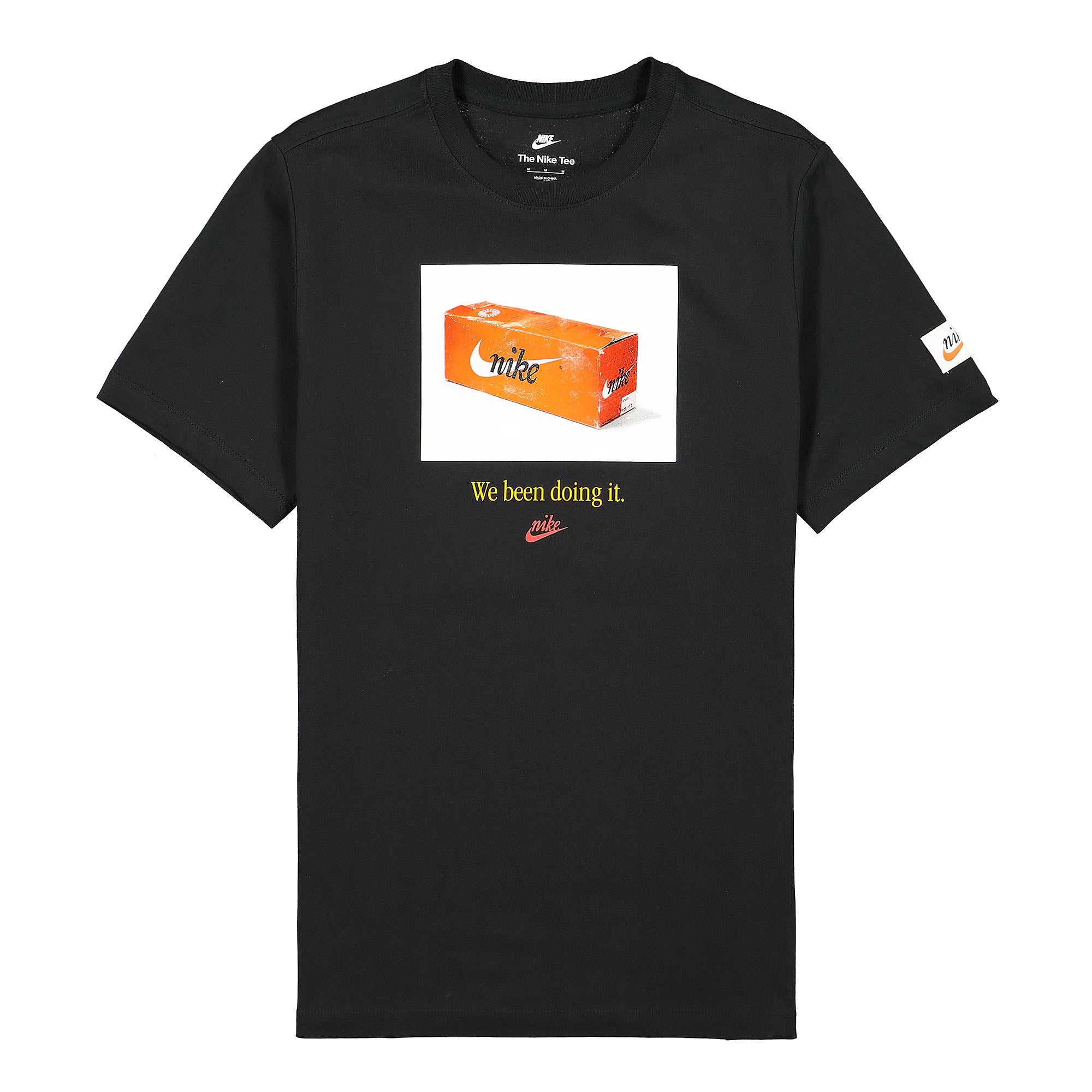 Nike NSW Tee Swoosh 50 Photo Black T-Shirts DJ1389 010 | Overkill