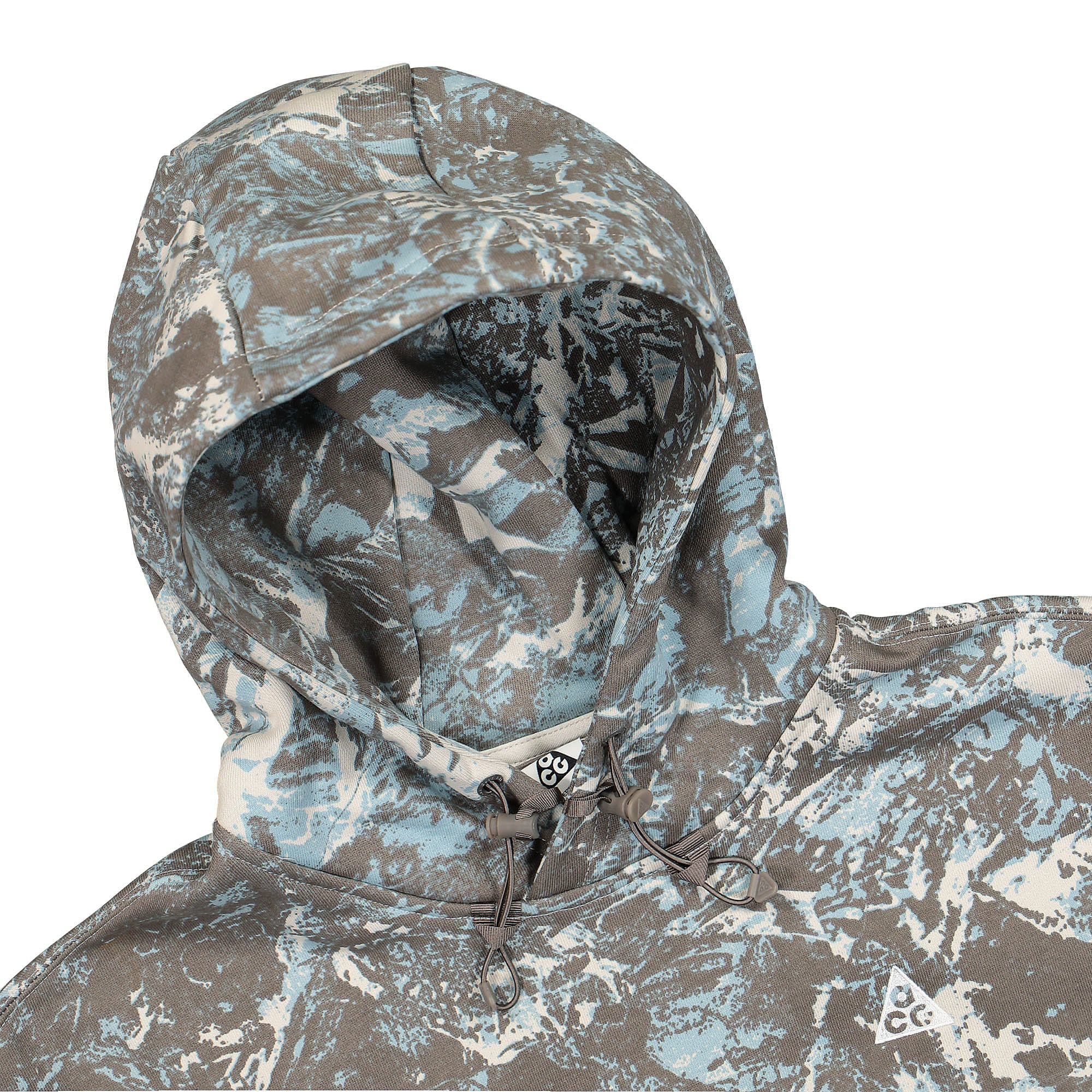 Nike NRG ACG Therma-Fit Fleece Hoodie Light Bone / Cave Stone / Summit White Hoodies Close-up | Overkill