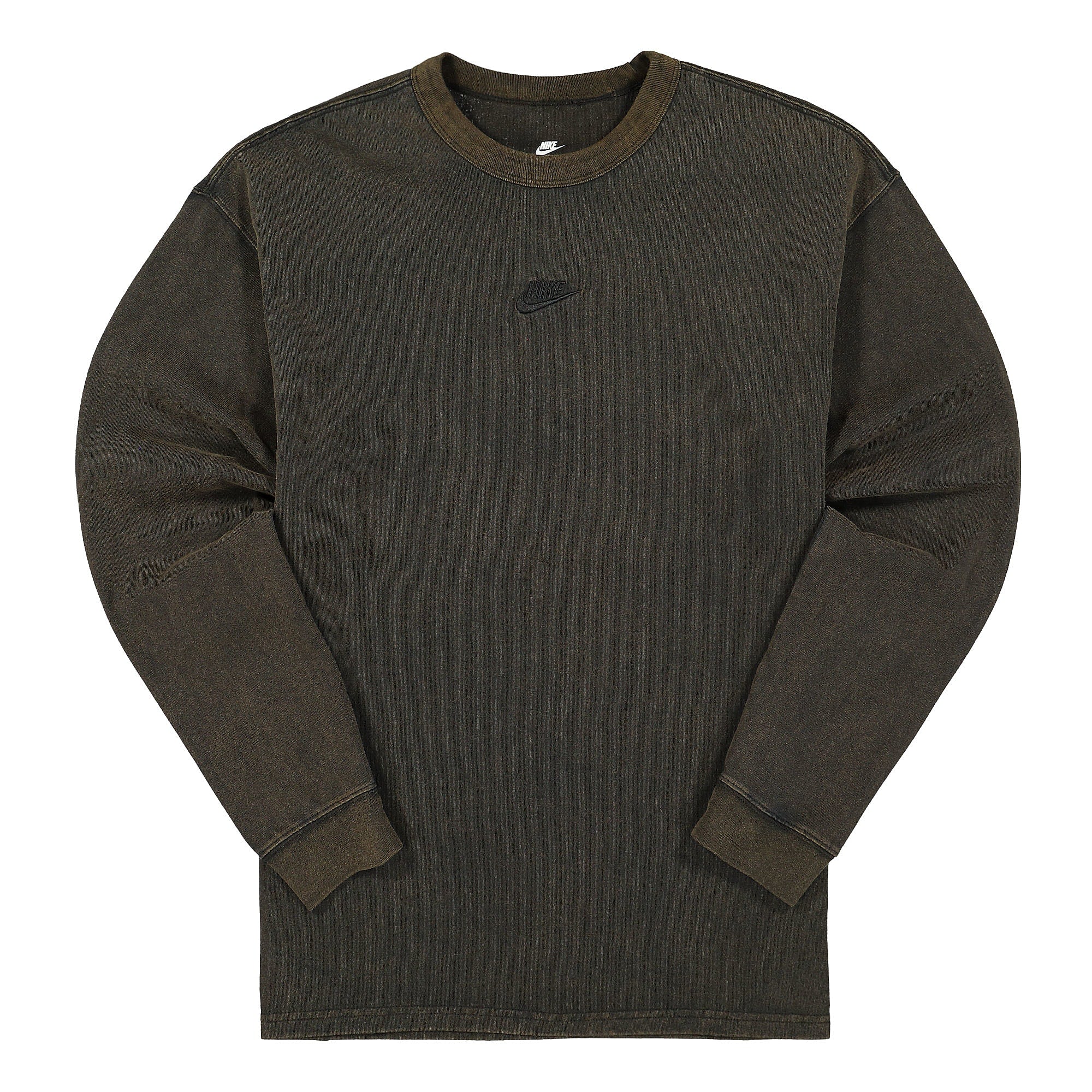 Nike NSW Premium Essentials Longsleeve Black / Black Longsleeves DJ1582 010 | Overkill