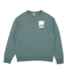 Nike ACG Therma-FIT Fleece Graphic Crew Sweatshirt Mineral Slate / Thunder Blue Sweatshirts DJ1590 384 | Overkill