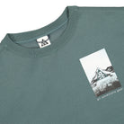 Nike ACG Therma-FIT Fleece Graphic Crew Sweatshirt Mineral Slate / Thunder Blue Sweatshirts Close-up | Overkill