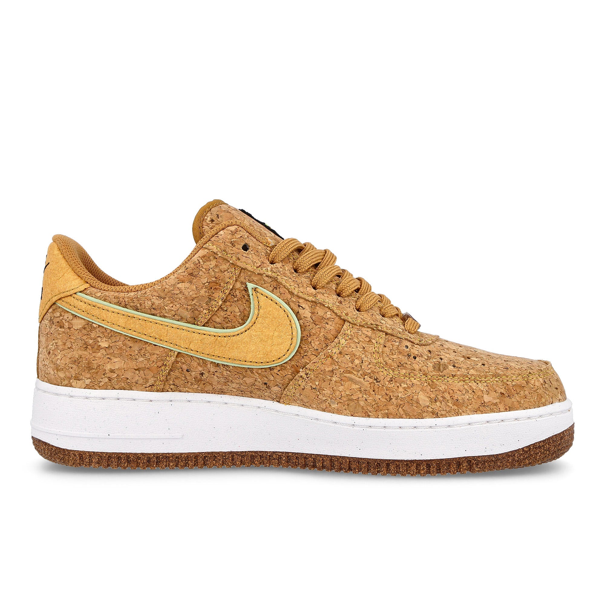 Nike air force 1 07 premium Multicolor / Metallic Gold-Flax   Material | Overkill