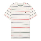 Nike Court Embroidered Stripes Tee White T-Shirts DJ2592 100 | Overkill