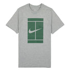 Nike Court Tee SSNL Dark Grey Heather T-Shirts DJ2594 063 | Overkill