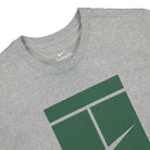 Nike Court Tee SSNL Dark Grey Heather T-Shirts Close-up | Overkill