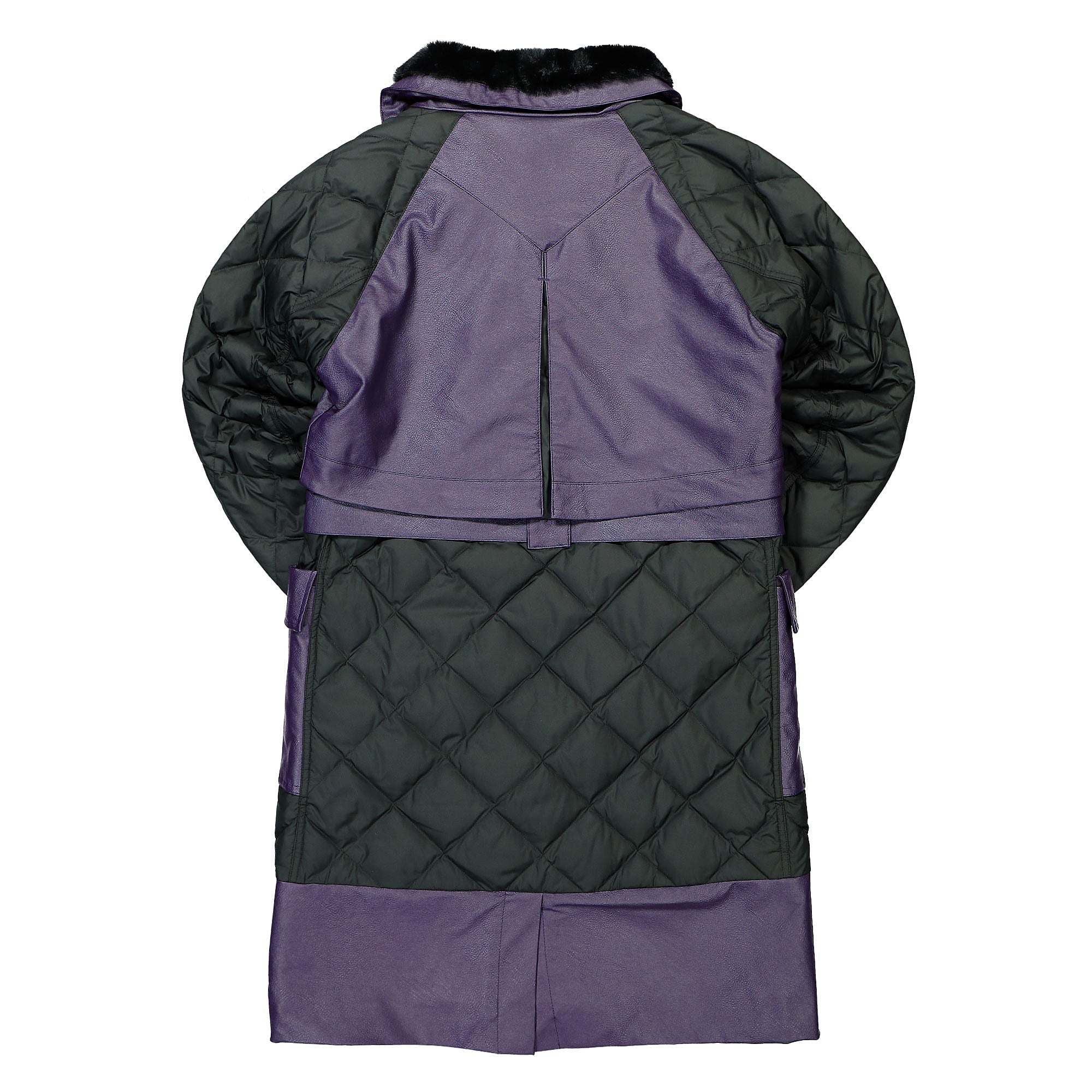 Jordan Wmns Air Jordan New Classic 2.0 Trench Cave Purple / Black / Black / Brushed Silver Coats Material | Overkill