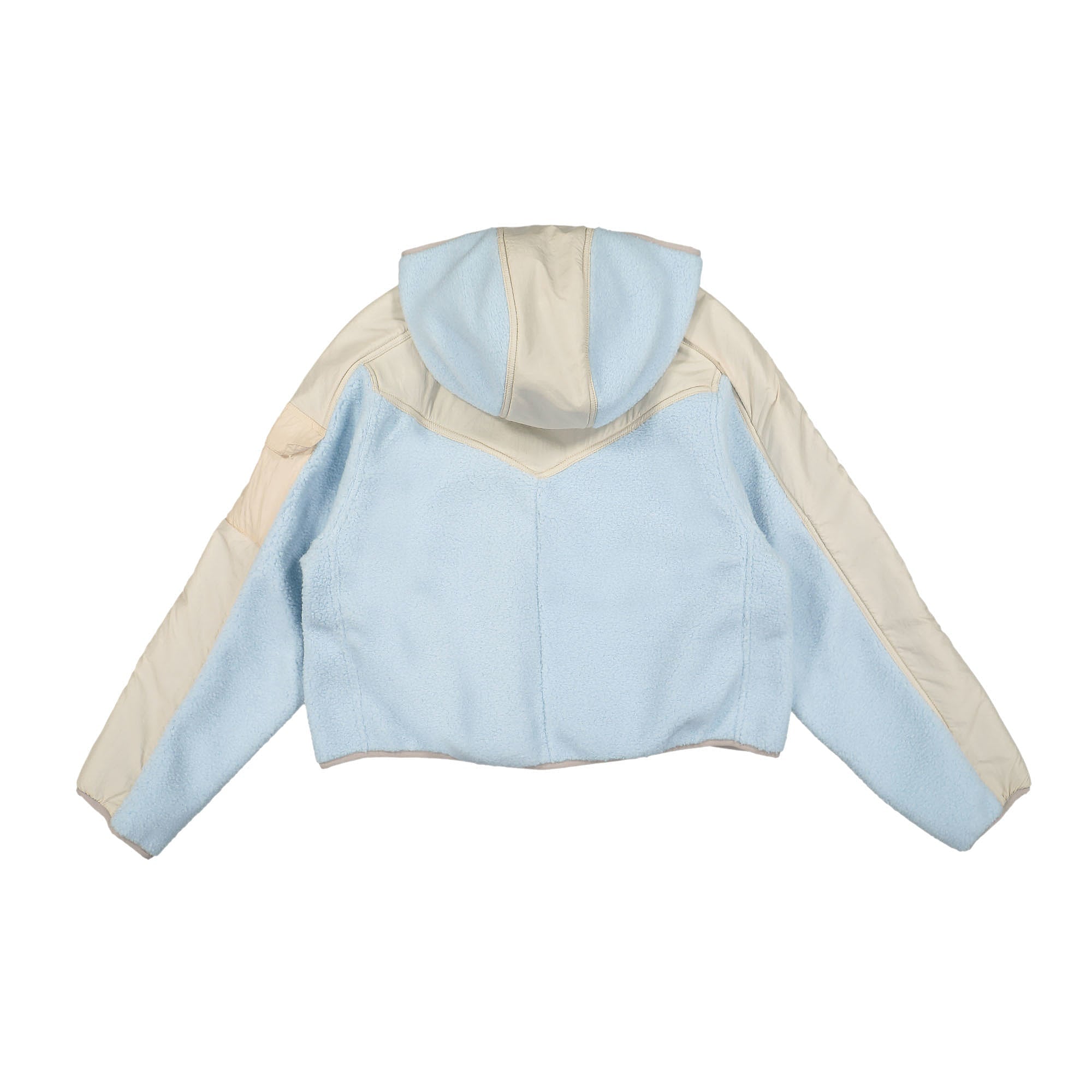 Jordan Wmns Air Jordan Cozy Girl Fleece Hoodie Celestine Blue / Oatmeal / College Grey Hoodies Material | Overkill