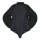 Jordan Wmns Air Jordan Cozy Girl Top Black / Black / Black / Dark Smoke Grey Tops Material | Overkill