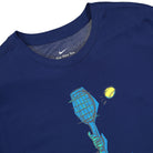 Nike Court Dri-Fit NYC Liberty Tee Binary Blue T-Shirts Close-up | Overkill