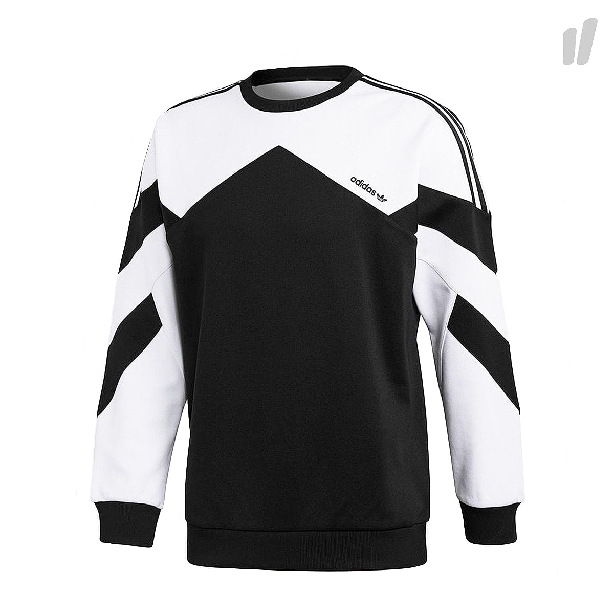 adidas Palmeston Crew Black / White Sweatshirts DJ3455 | Overkill
