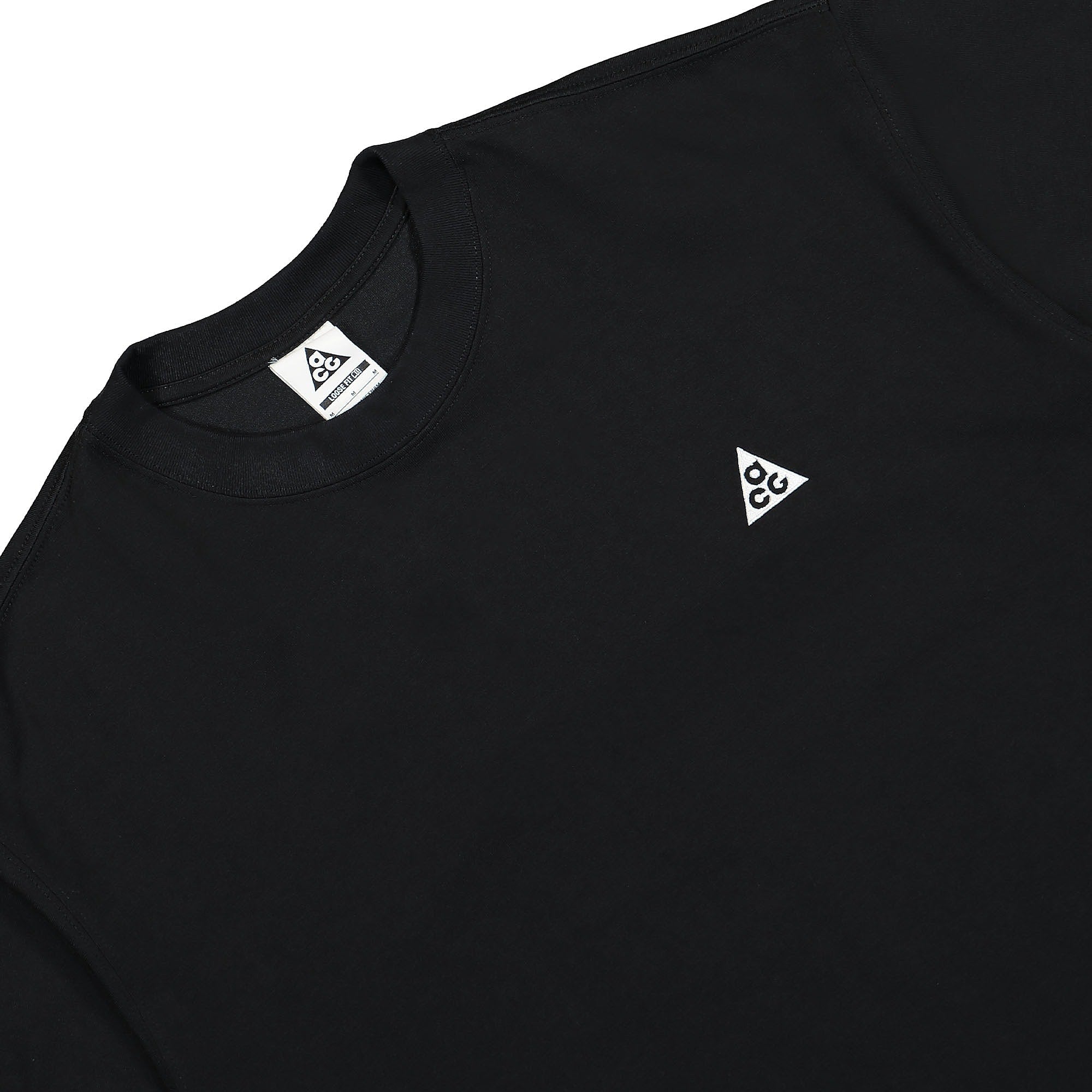 Nike NRG ACG Tee Black T-Shirts Close-up | Overkill