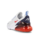 Nike air max 270 White / Chile Red - Midnight Navy  Close-up | Overkill