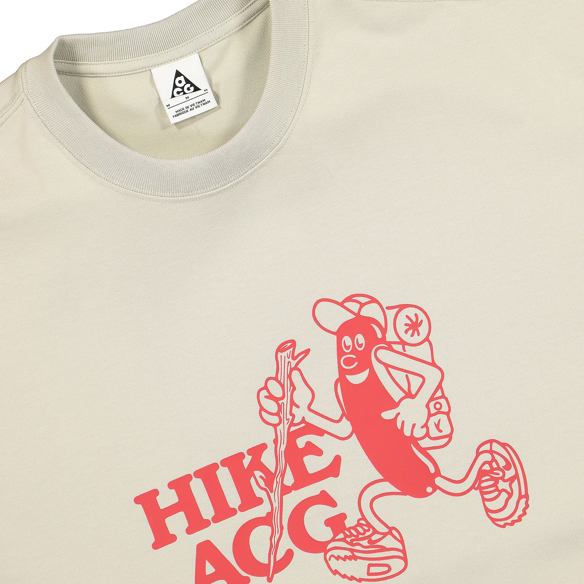 Nike NRG ACG Hike Tee Light Stone T-Shirts Close-up | Overkill