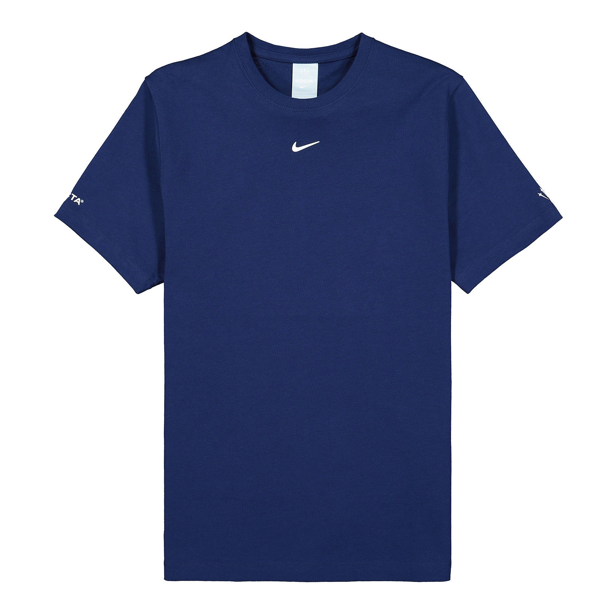 Nike NRG Nocta AU Essential Graphix Short Sleeve Top 2 Blue Void / White Shorts DJ5951 492 | Overkill