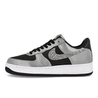 Nike air force 1 b Black-Black - Silver Low Top Sneakers DJ6033 001 | Overkill
