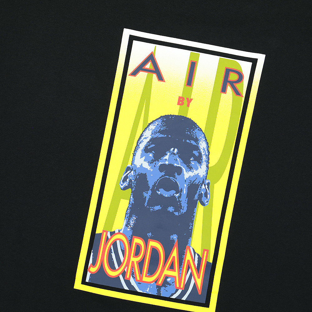 Jordan Air Jordan Vintage Wash FT SS GFX Crew Black T-Shirts Detailfoto | Overkill