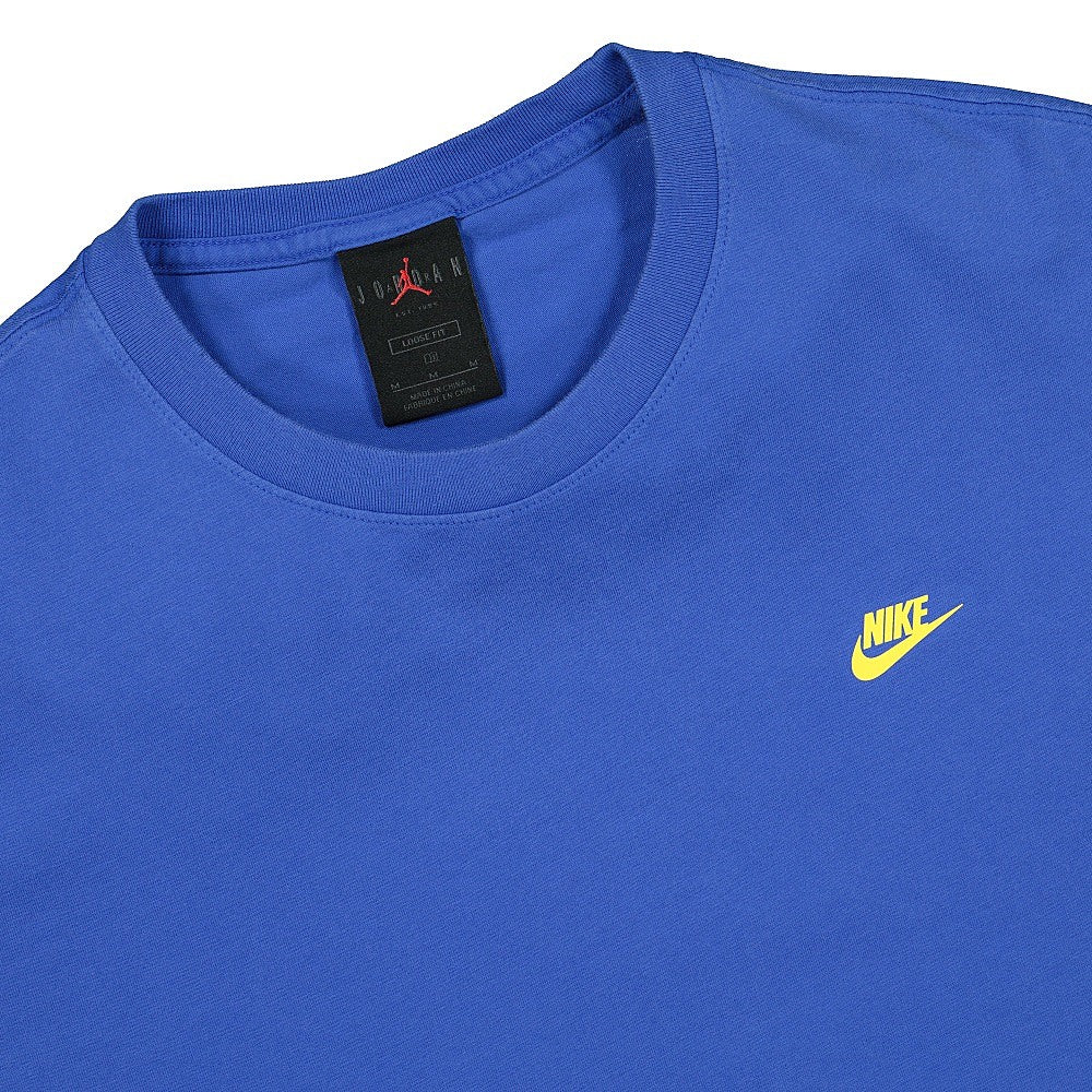 Jordan Air Jordan Vintage Wash FT SS GFX Crew Game Royal T-Shirts Material | Overkill