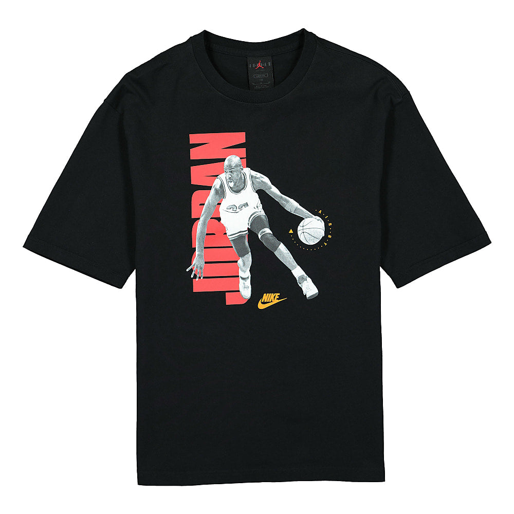 Jordan Air Jordan Vintage Wash Crossover SS GFX Crew Black T-Shirts DJ6597 010 | Overkill