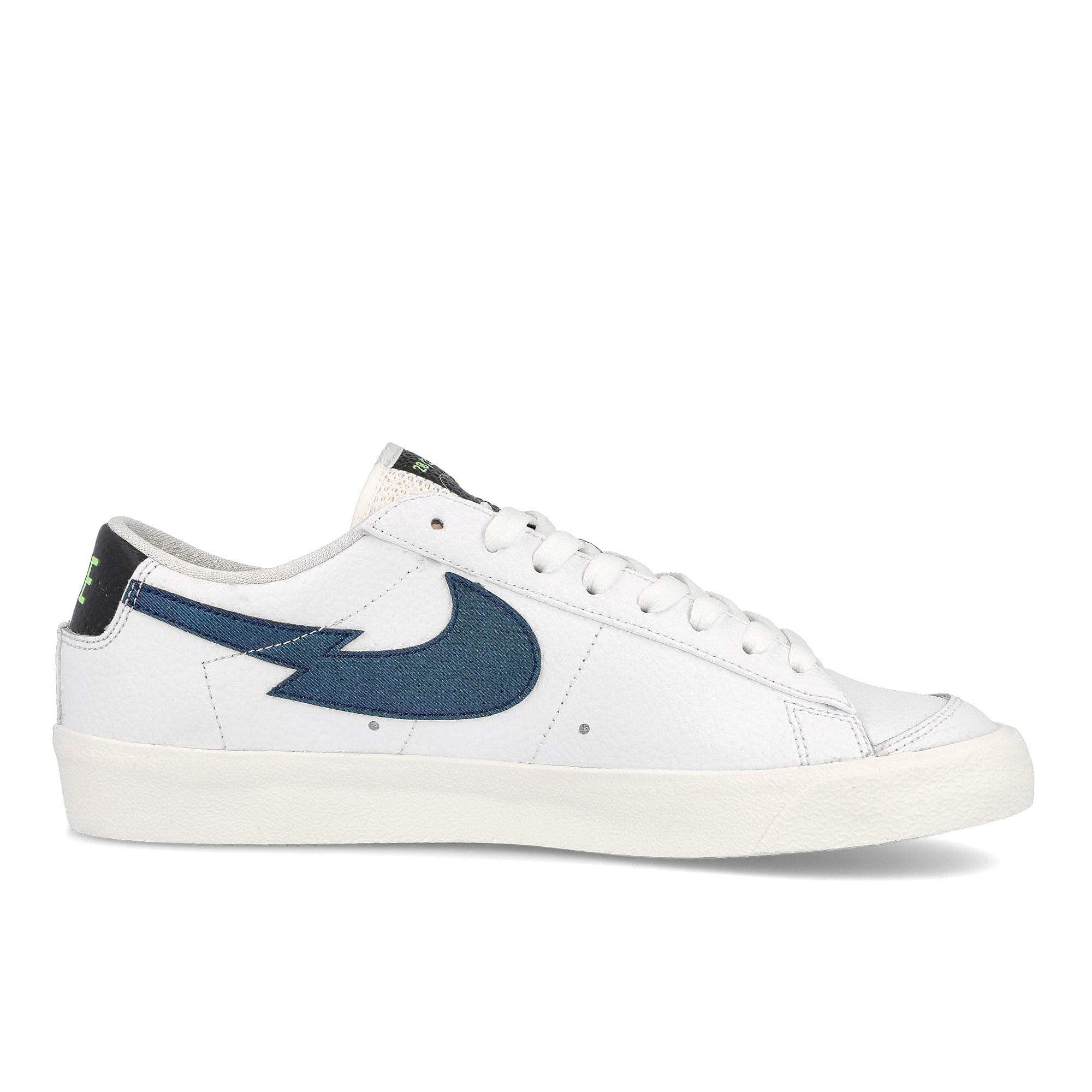 Nike blazer low 77 White-Aquamarine - Lime Glow - Off Noir Low Top Sneakers  Silhouette | Overkill