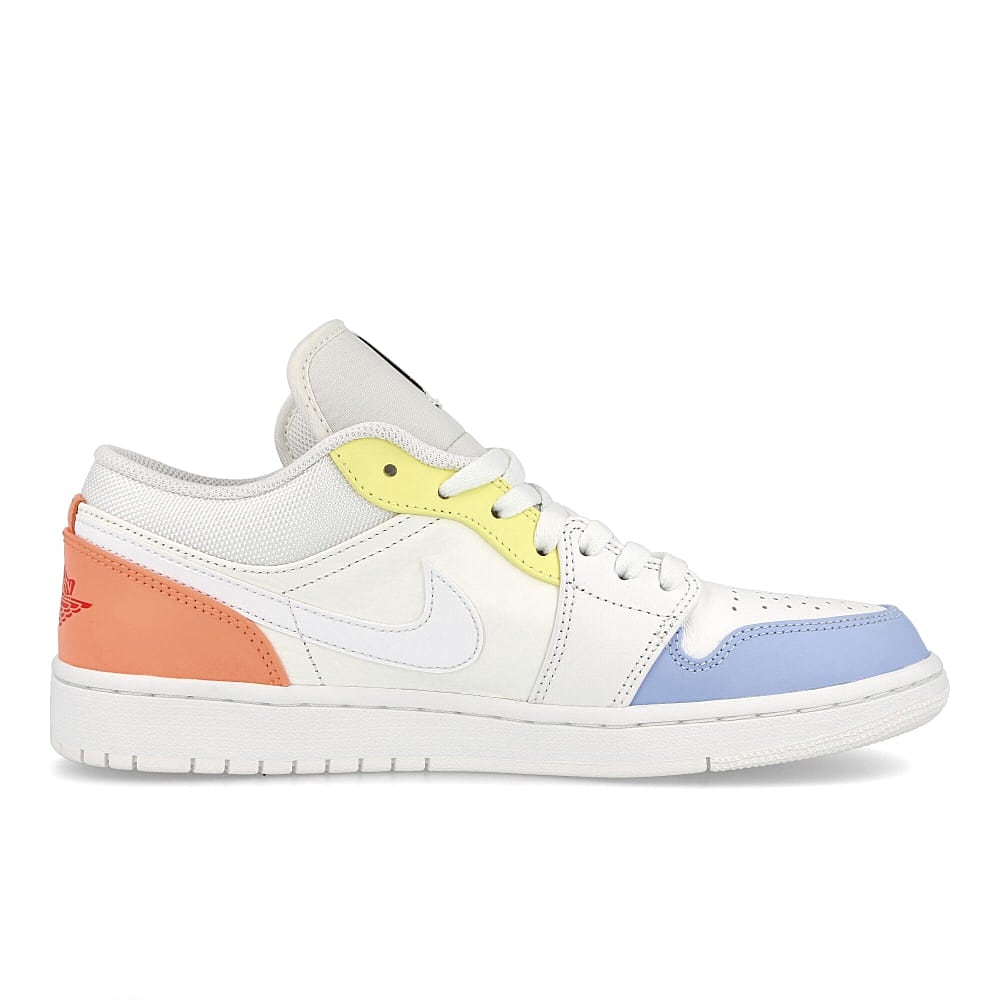 Jordan Air Jordan 1 Low Sail / White - Light ZItron - Summit White   Material | Overkill
