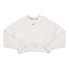 Nike Wmns NSW Essentials Collection Fleece Sweatshirt Platinum Tint / White Sweatshirts DJ6937 094 | Overkill