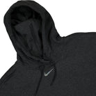 Nike Wmns NSW Essentials Collection Fleece Hoodie Black Heather / White Hoodies Close-up | Overkill