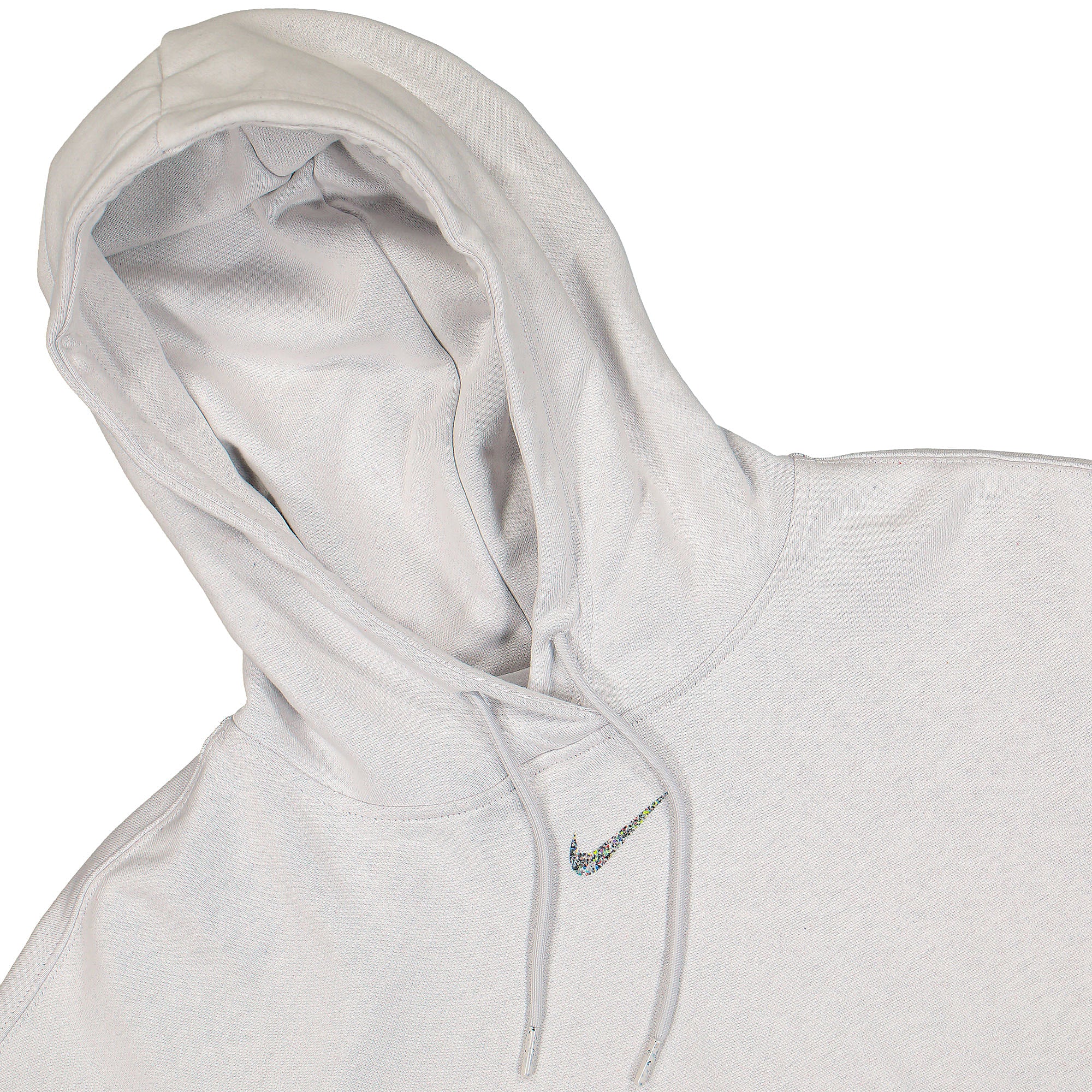 Nike Wmns NSW Essentials Collection Fleece Hoodie Platinum Tint / White Hoodies Close-up | Overkill