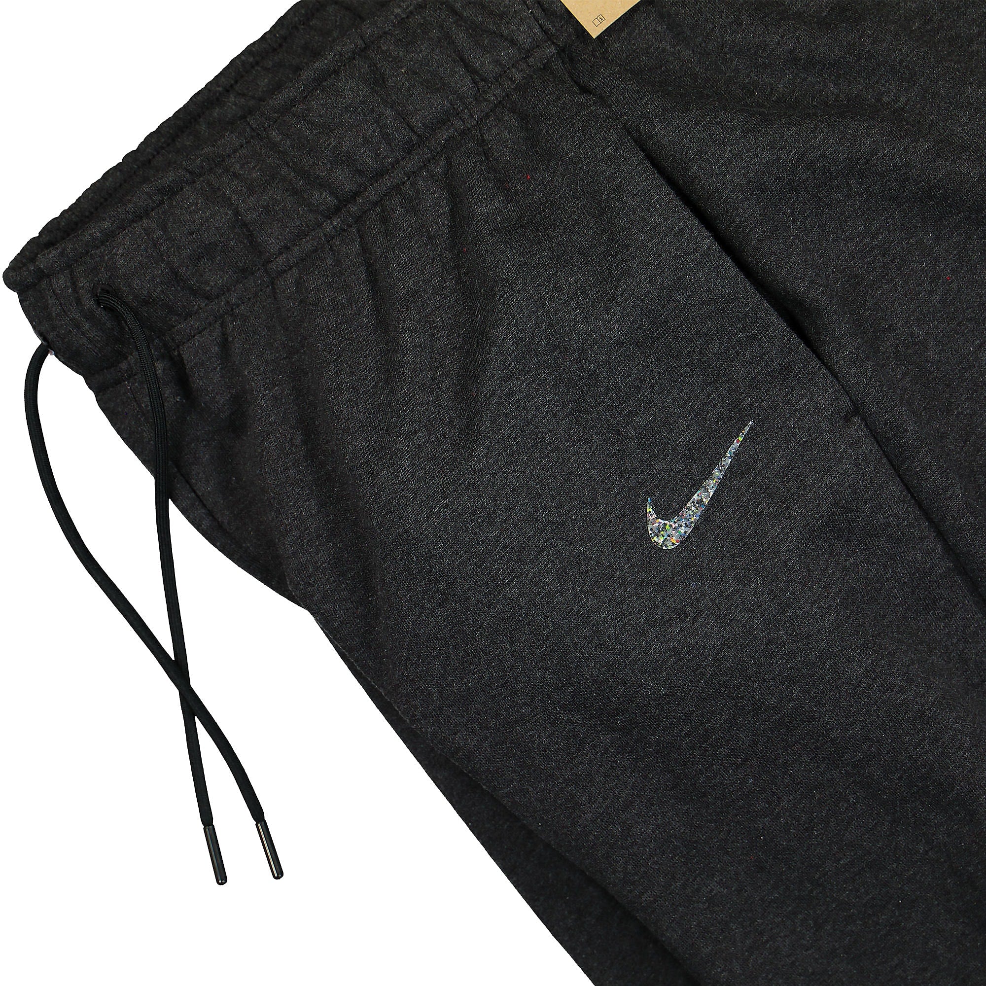 Nike Wmns NSW Essentials Collection Fleece Pant Black Heather / White Sweat & Track Pants Detailfoto | Overkill