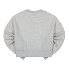 Nike Wmns NSW Essentials Collection Fleece Oversize Crew Dk Grey Heather / Base Grey / White Sweatshirts Material | Overkill