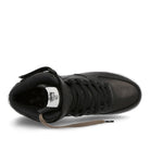 Nike Stussy x Nike Air Force 1 07 Mid Black-Black - Black Sneakers  Detailfoto | Overkill