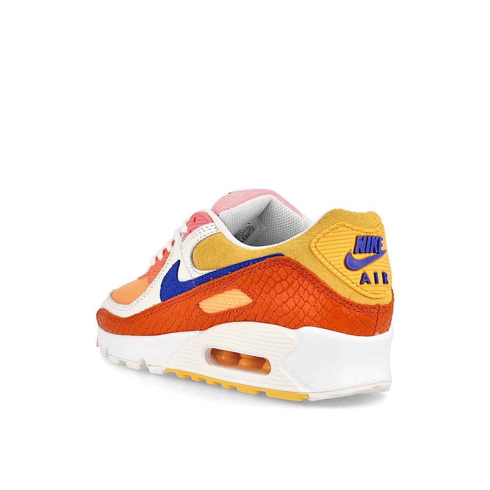 Nike wmns air max 90 Campfire Orange / Racer Blue - Sail  Close-up | Overkill