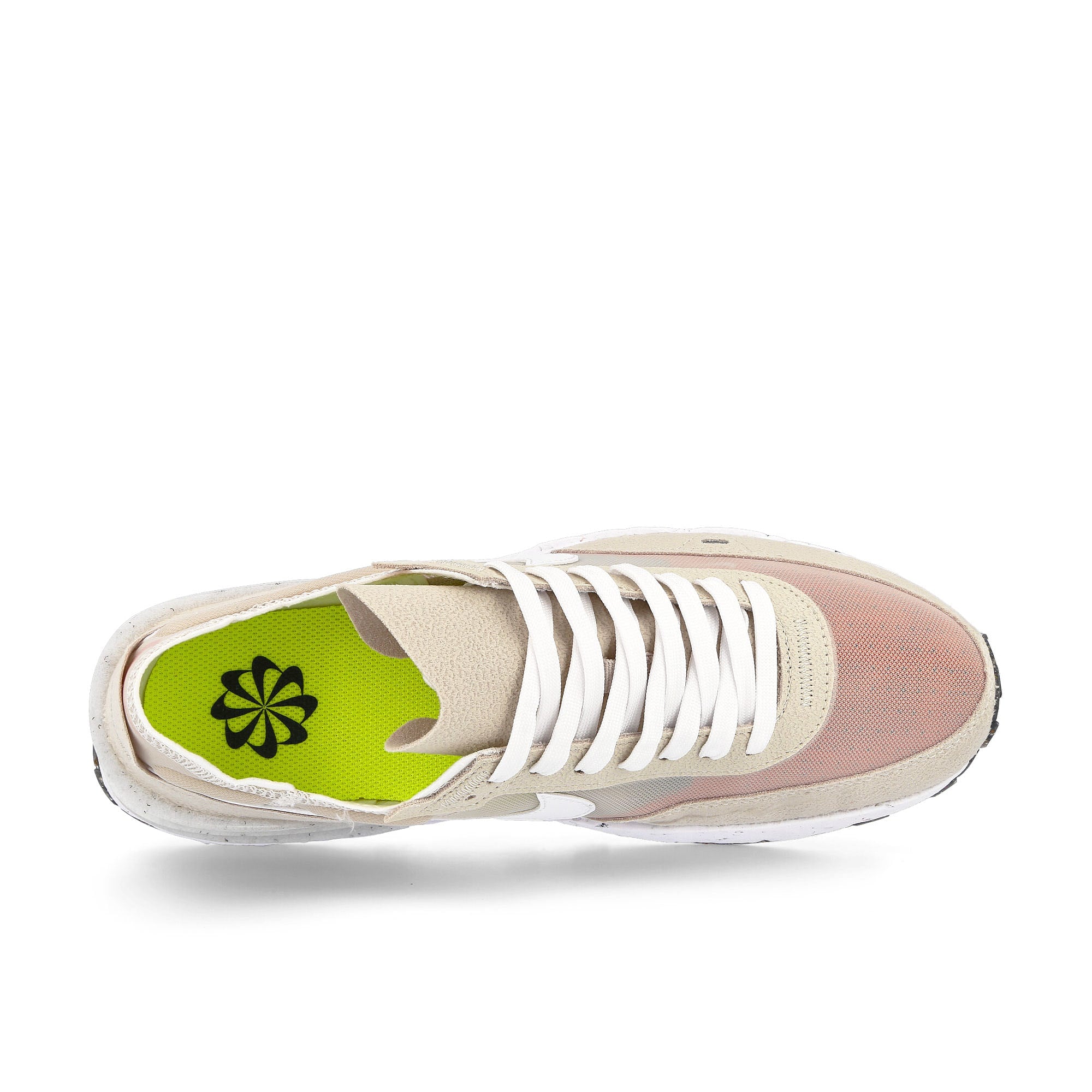 Nike wmns waffle one crater se Cream II-White - Orange - Black Sneakers  Detailfoto | Overkill