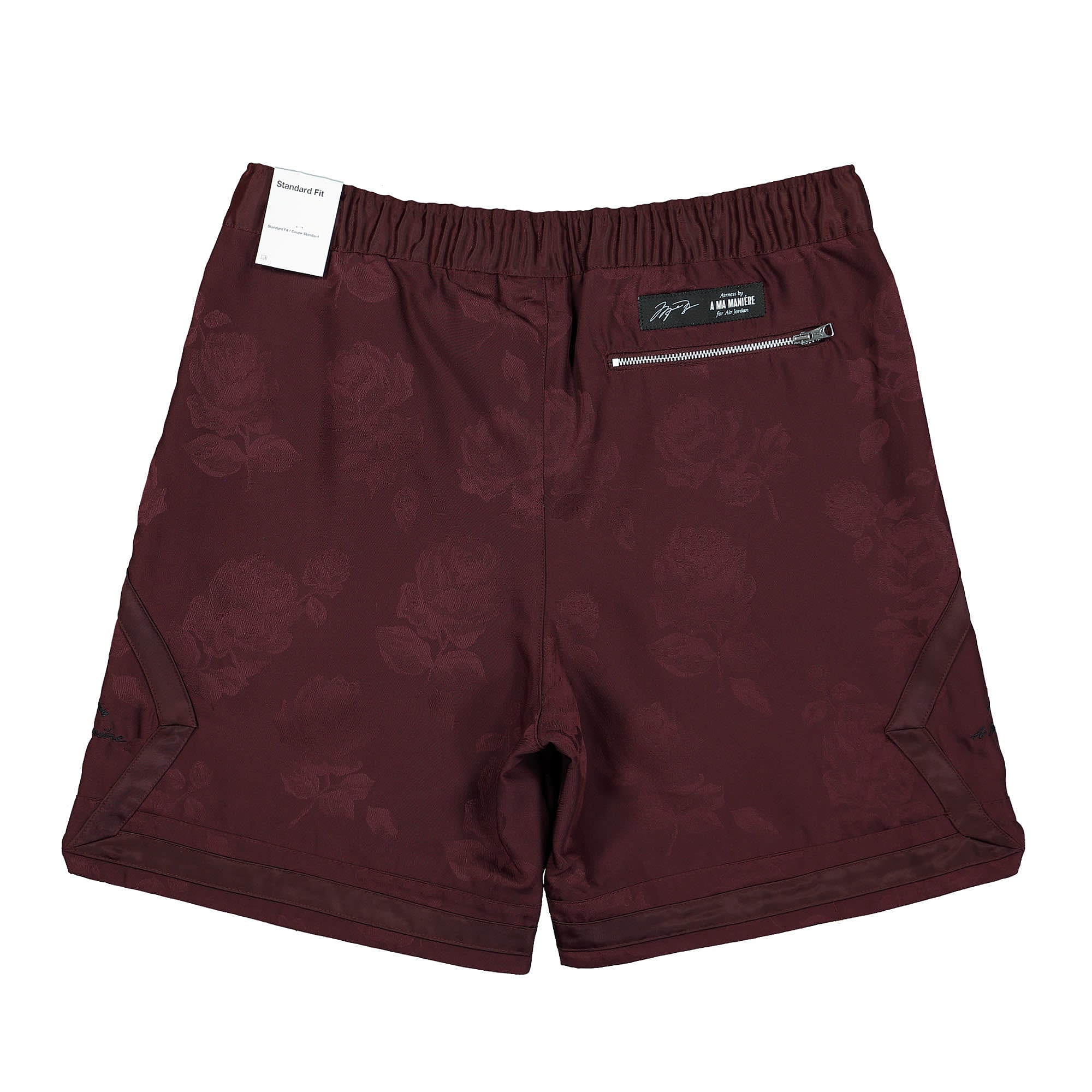 Jordan A Ma Manière x Jordan Jacquard Short Burgundy Crush Shorts Material | Overkill