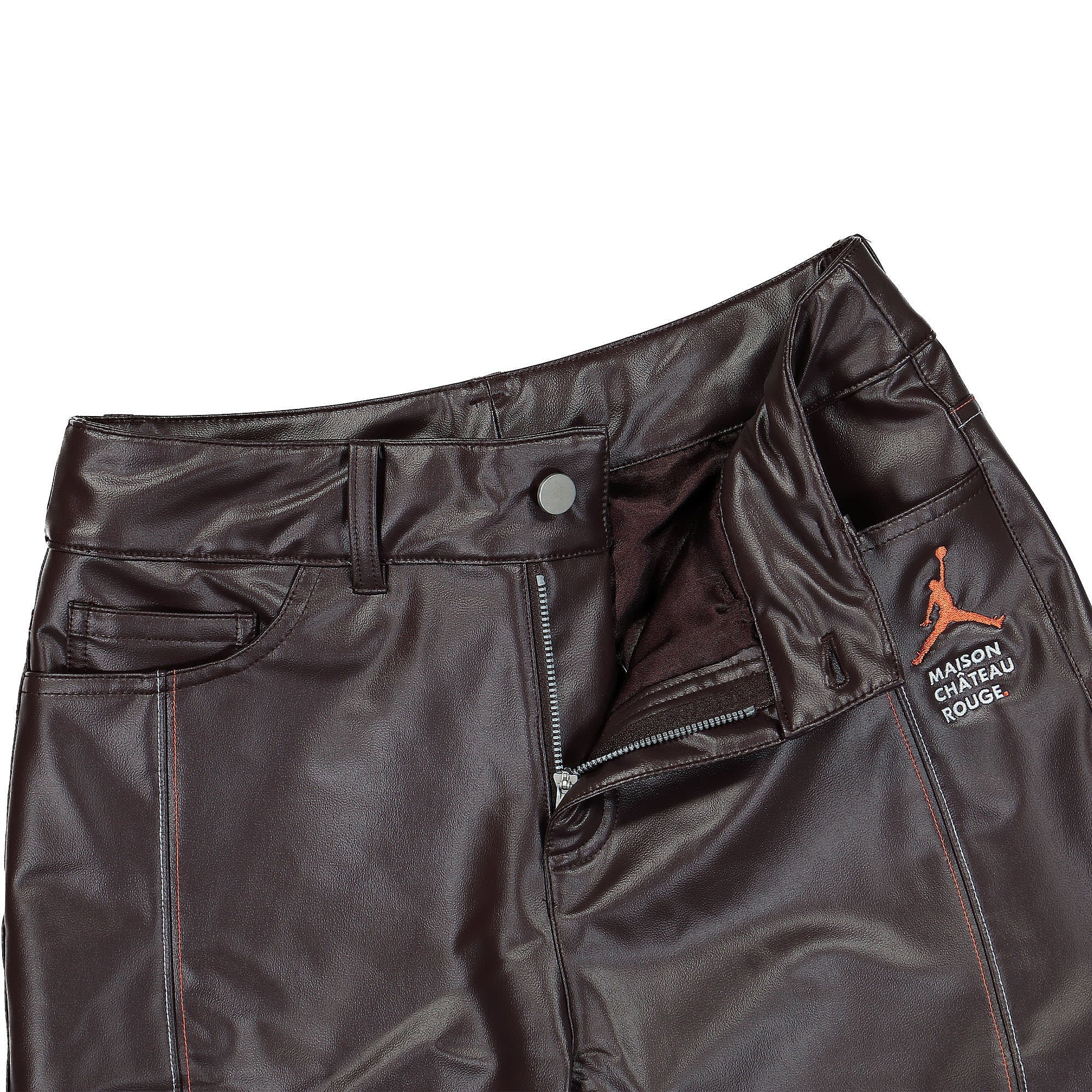 Jordan Maison Chateau Rouge x Wmns Air Jordan SRT Pant Brown Basalt / Sail Sweat & Track Pants Detailfoto | Overkill