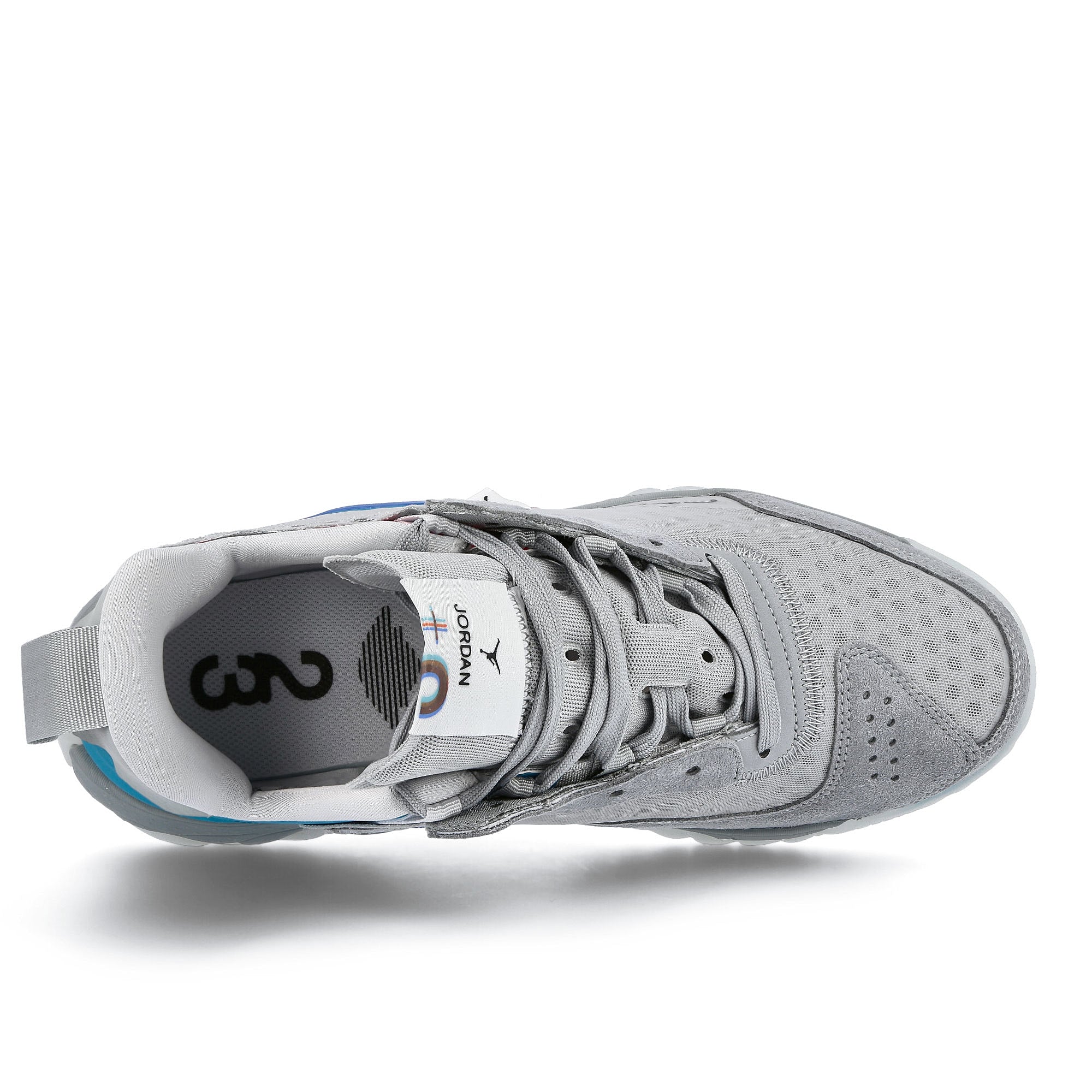 Jordan Air Jordan Delta 2 SE Light Pumice-Pure Platinum - Racer Blue Sneakers  Detail View 1 | Overkill