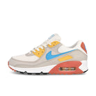 Nike wmns air max 90 Summit White / University Blue - Light Bone Sneakers DJ9991 100 | Overkill