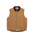 Dickies Duck Canvas Vest Stone Washed Brown Duck Vests DK0A4XFXC411 | Overkill