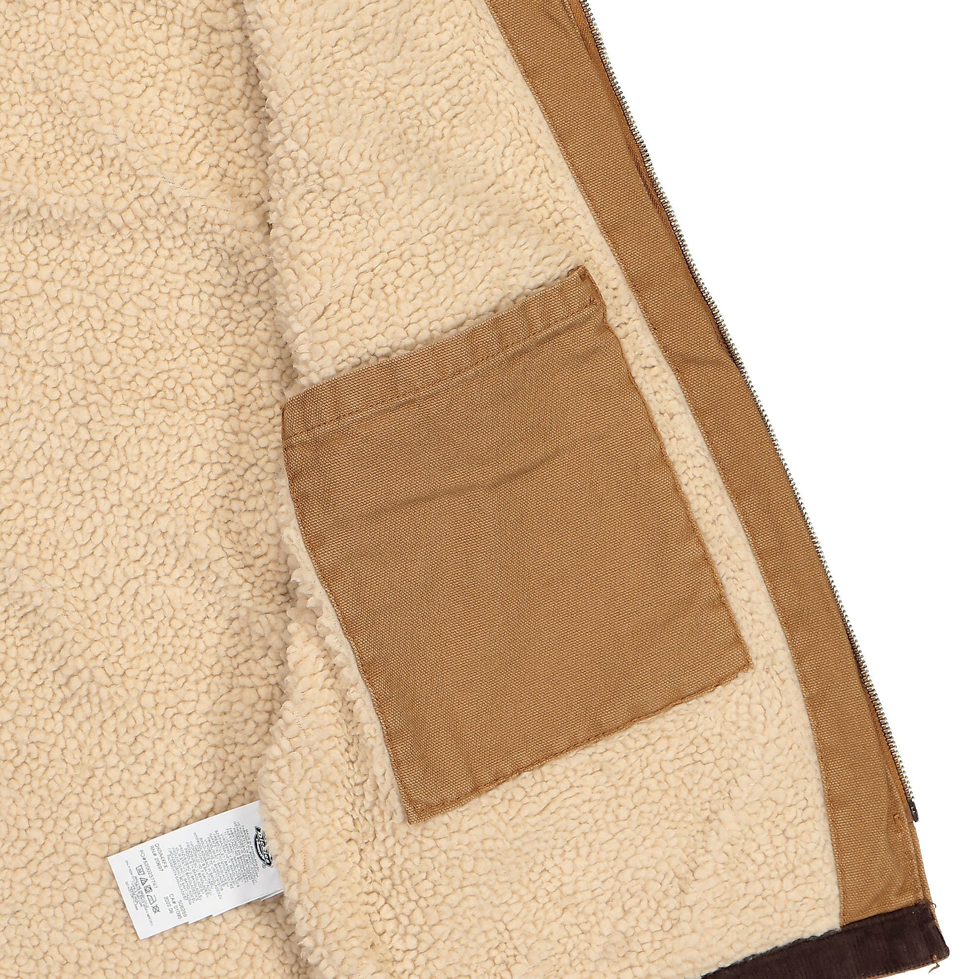 Dickies Duck Canvas Vest Stone Washed Brown Duck Vests Detail view 1 | Overkill
