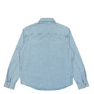 Dickies Kibler Long Sleeve Vintage Blue Shirts Material | Overkill